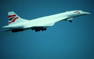 Britische Luftfahrtgesellschafts Concorde von BAE, Trafford