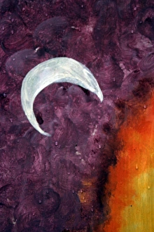 Lunar Landscape Photography Drucke: Abstract - moon