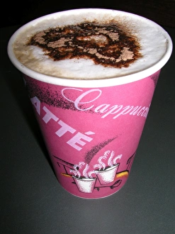Commercial Use Images Drucke: Coffee cup