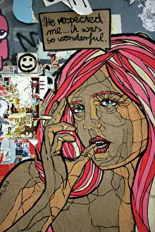 Urban Landscape Images Drucke: Graffiti, Berlin, Germany