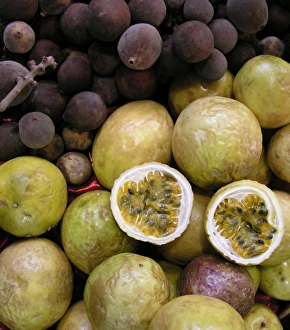 Tropical Fruit Pictures Drucke: Passion fruit