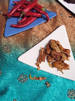 Commercial Use Images Drucke: Red chilli