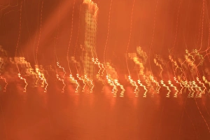 Gerahmter Druck : Red Lightning Gerahmter Druck : Red Lightning
