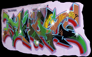 Swiss Urban Landscape Drucke: Swiss Graffiti