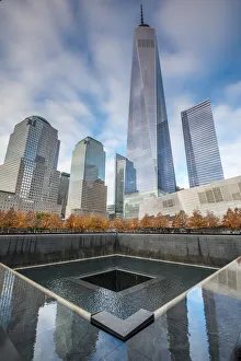 Denkmal 9/11 , Boden Zentralgelegenheit , untere Manhatten , Stadt Neues Yorkerland , Vereinigtes Staaten von Amerika