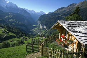 Alpine Cabin Switzerland Drucke: Alpine Cabin