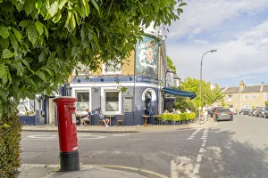 Drucke von Das Wirtshaus Angelsey Arms in Hammersmith, London im Vereinigten Königreich Hammersmith Drucke: Das Wirtshaus Angelsey Arms in Hammersmith ,London ,England Großbritannien