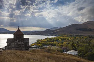Drucke von Armenien, See Sieben, Sevanavank-Kloster See Drucke: Armenien, See Sieben, Sevanavank-Kloster