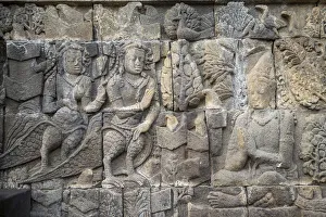 Asien Indonesien Java Jawa Jogjakarta Magelan Borobodur oder Barabudur ein 9. Jahrhundert