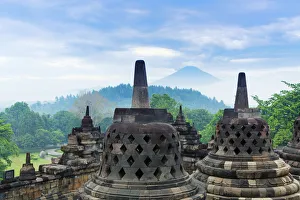 Asien Indonesien Java Jogyakarta Magelang Borobodur oder Barabudur ein 9. Jahrhundert