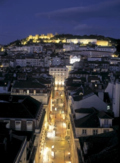 Portuguese Architecture Photos Drucke: Baixa, Lisbon