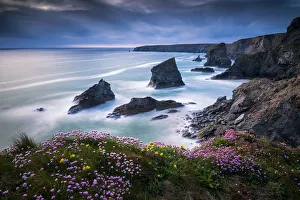 Die Bedruthanschritte, Kornwall, England