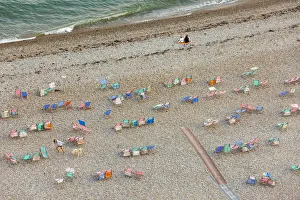 South West England Beaches Drucke: Beer beach, Devon, UK