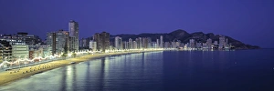 Drucke von Benidorm, Kosta Blanca, Spanien Spanien Drucke: Benidorm, Costa Blanca