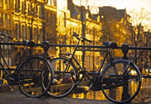 Dutch Cycling Culture Drucke: Bikes, Amsterdam
