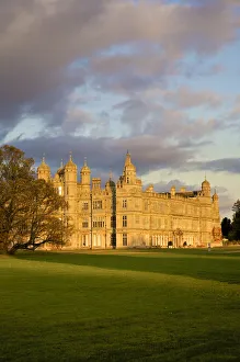 Lincolnshire Drucke: Burghley Haus in Stamford im Landkreis Lincolnshire in der englischen Grafschaft Nottinghamshire und dem Vereinigten