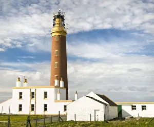 Funktionsscheinwerfer der Leuchtturm von Lewis Insel von Lewis Hebriden Schottland Vereinigtes Königreich