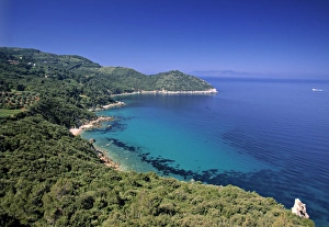 Italian Riviera Landscapes Drucke: Cala Grande