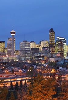 Alberta Canada Landscape Drucke: Calgary, Alberta, Canada