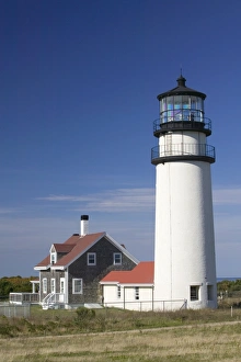 New England Lighthouses Drucke: Cape Cod Lighthouse, Truro, Cape Cod, Massachusetts, USA
