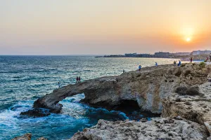 Mediterranean Sea Sunset Drucke: Cape Greco in Protaras, Cyprus