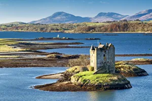 Schloss Stalker, Appin, Argyll und Schottland