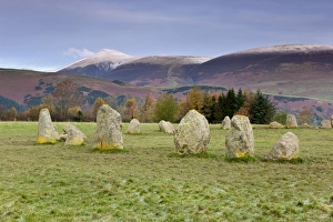Bilder Datiert 2008 Oktober: Rundstein von Castlerigg