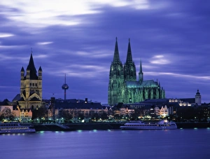 Drucke von Dom zu Köln in Nordrhein-Westfalen Deutschland Kölner Dom Drucke: Dom zu Kölle