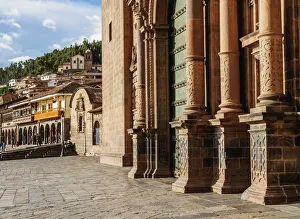 Cusco Cathedral Drucke: Cathedral and Main Square, Cusco, Peru