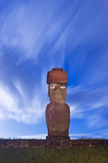 Easter Island Moai Statue Drucke: Chile, Rapa Nui