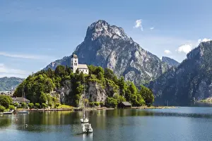 Kirche, Traunkirchen, See von der Traun, Oberösterreich, Österreich