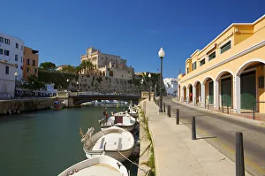 Balearic Islands Europe Drucke: Ciutadella, Menorca