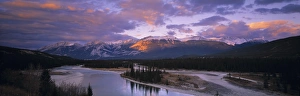Alberta Canada Landscape Drucke: Colin Range