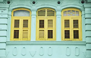 Koloniale Architektur in Georgetown auf der Insel Pulau Penang in Malaysia
