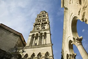 Eastern Europe Travel Guide Drucke: Croatia, Central Dalmatia, Split, Old town, Cathedral of St. Domnius