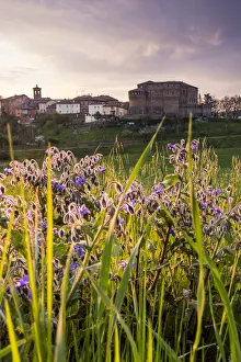 Medieval Village In Italy Drucke: Dozza, Bologna, Emilia Romagna, Italy, Europe. The medieval village