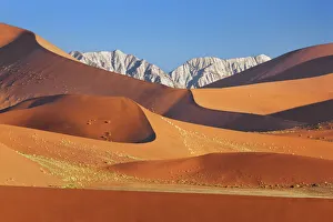 African Mountain Scenery Drucke: Dune impression in Namib - Namibia, Hardap, Namib, Sossus Vlei - Namib Naukluft National