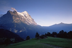 Swiss Alps Mountains Drucke: Eiger, Grindelwald