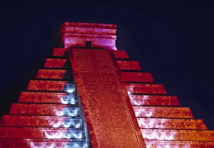 Ancient Mesoamerican Architecture Drucke: El Castillo Pyramid