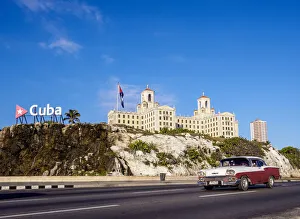 Der El Malecón und das Hotel Nacional in Havanna, Provinz La Habana Kuba