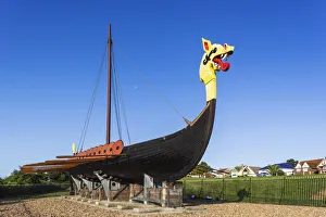 England Kent Ramsgate Cliffsend Die Wikinger-Langboot