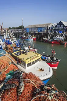 England, Kent, Whitstable und Hafen von Whitstable