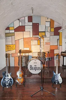 England, Merseyside, Liverpool ist der Albert-Dock-Besuch von The-Beatles-Story im Innenraum