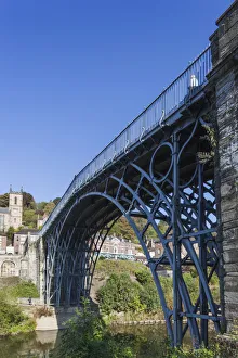 England, Schlossburyngshyr Ironebrichg Ironbridzch Brigg Ironte Wurzelstahl
