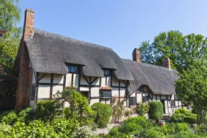 England, Warwickshire, Cotswolds ist die Heimat von Stratford-upon-Avon und dem berühmten Haus der Ann Hathaway