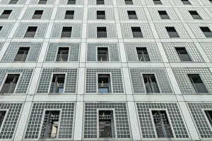 Baden Wurttemberg Architecture Photos Drucke: Exterior of Public Library Interior, Stuttgart, Baden-Wurttemberg, Germany