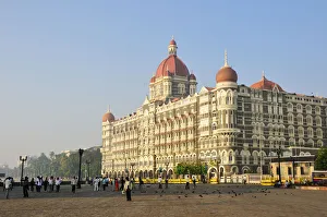 Das berühmte Taj-Mahall-Hotel in Bombay/Indien