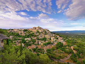 Dorf Drucke: Frankreich, Vaucluse-Provence-Gordes - Übersicht