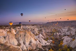 Göreme in der Provinz Nevşehir im Zentralanatolischen Gebirge Türkei