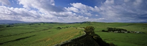 Northumberland England Drucke: Hadrians Wall